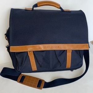 Vintage Perry Ellis Messenger Style Bag